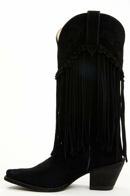 Women Sterling Fringe Tall Western Boots - Snip Toe | Idyllwind