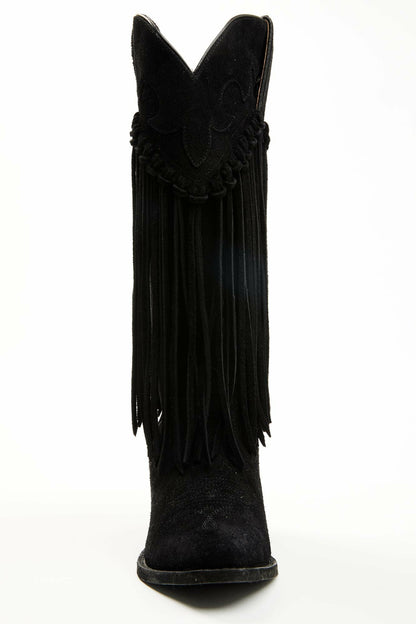 Women Sterling Fringe Tall Western Boots - Snip Toe | Idyllwind
