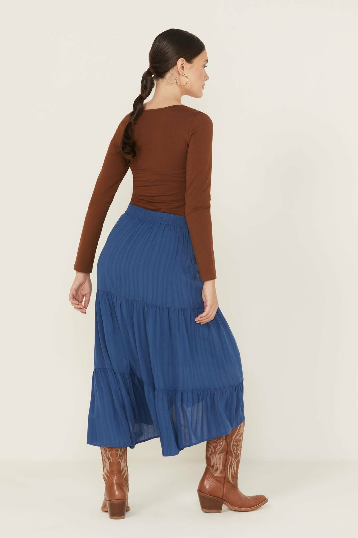 Women Preston High-Low Midi Skirt | Idyllwind