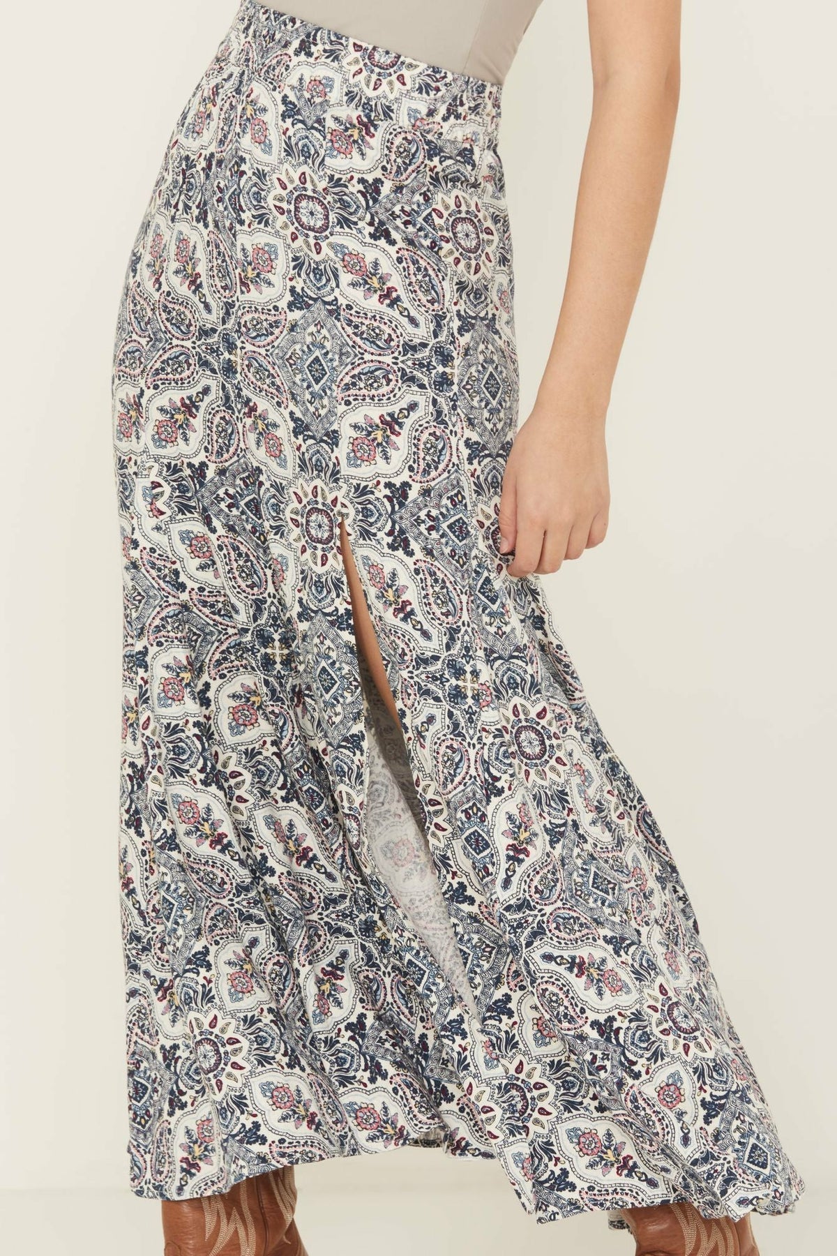 Women Garrison Printed Maxi Skirt | Idyllwind