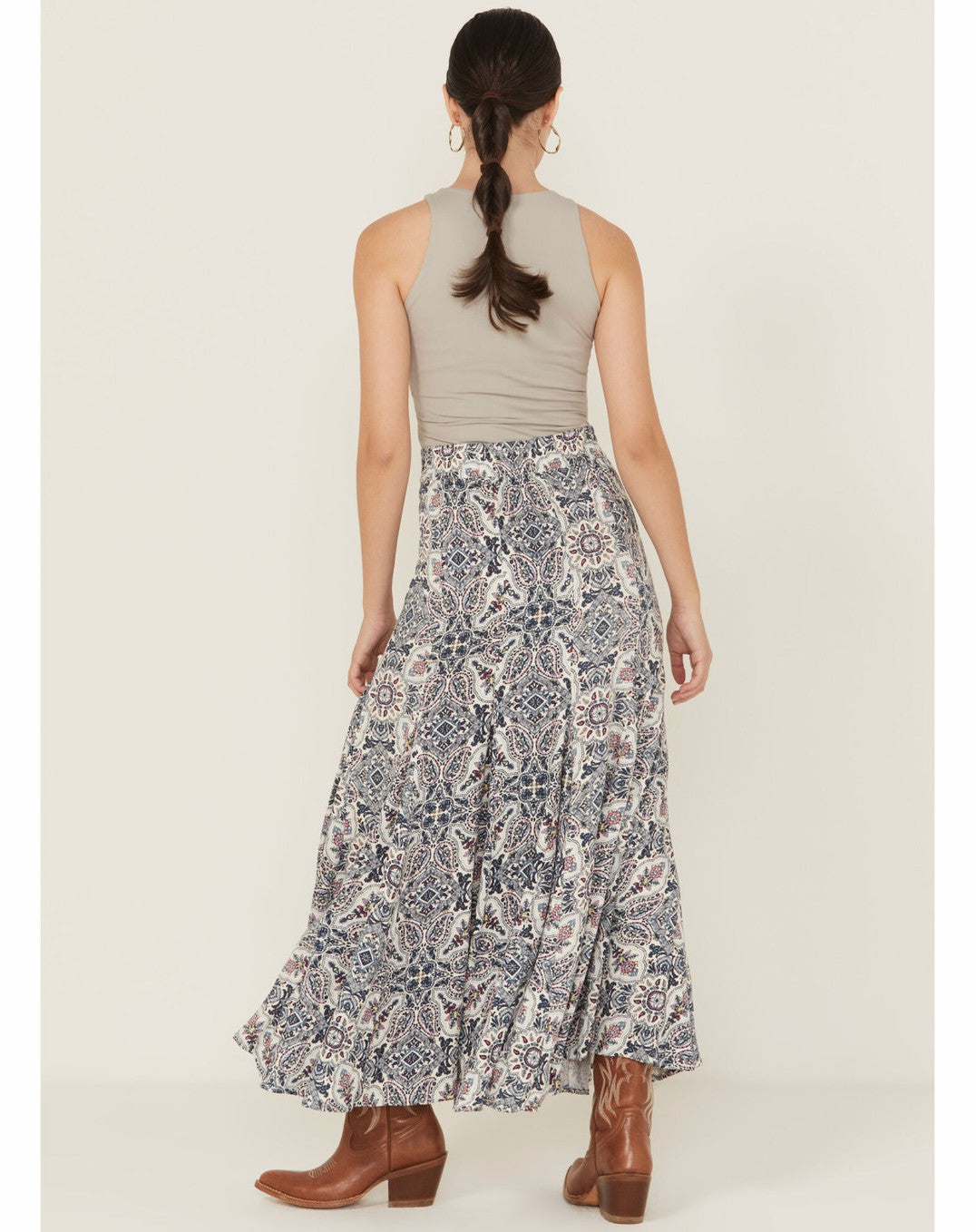 Women Garrison Printed Maxi Skirt | Idyllwind
