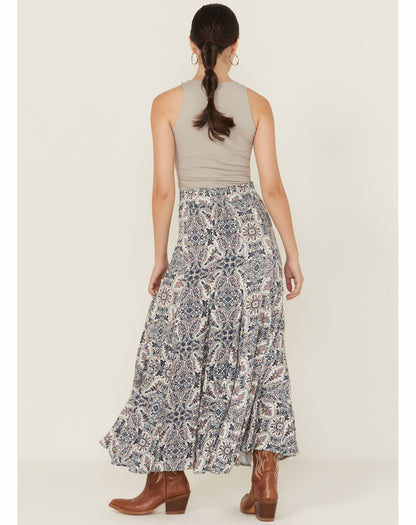 Women Garrison Printed Maxi Skirt | Idyllwind