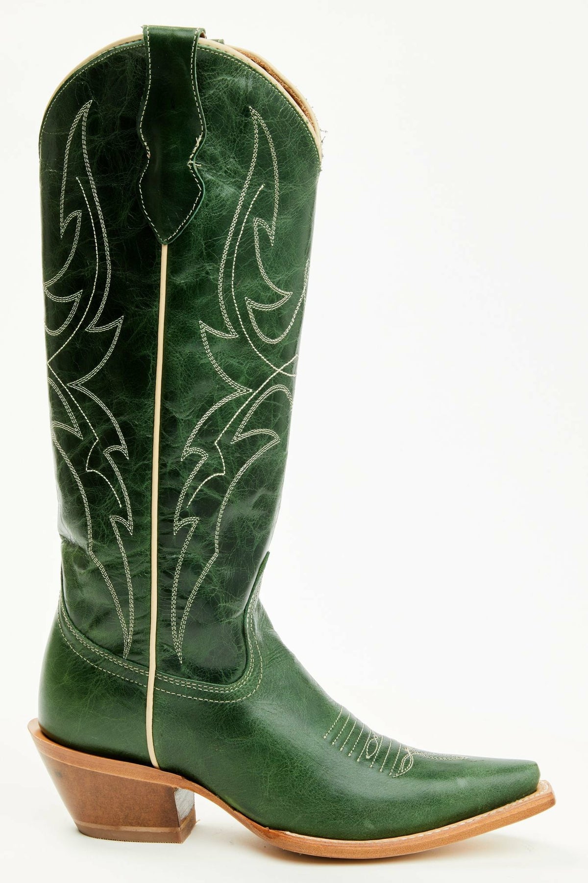 Women Dallas Alice Green Tall Western Boots - Snip Toe | Idyllwind