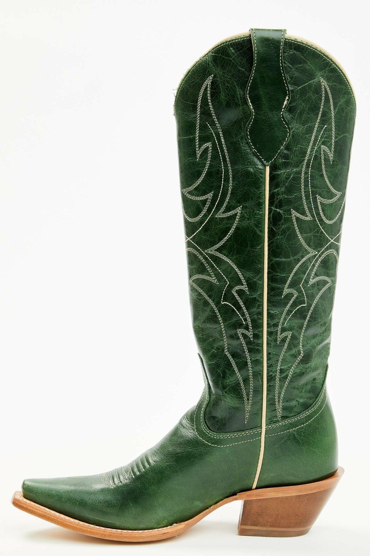 Women Dallas Alice Green Tall Western Boots - Snip Toe | Idyllwind