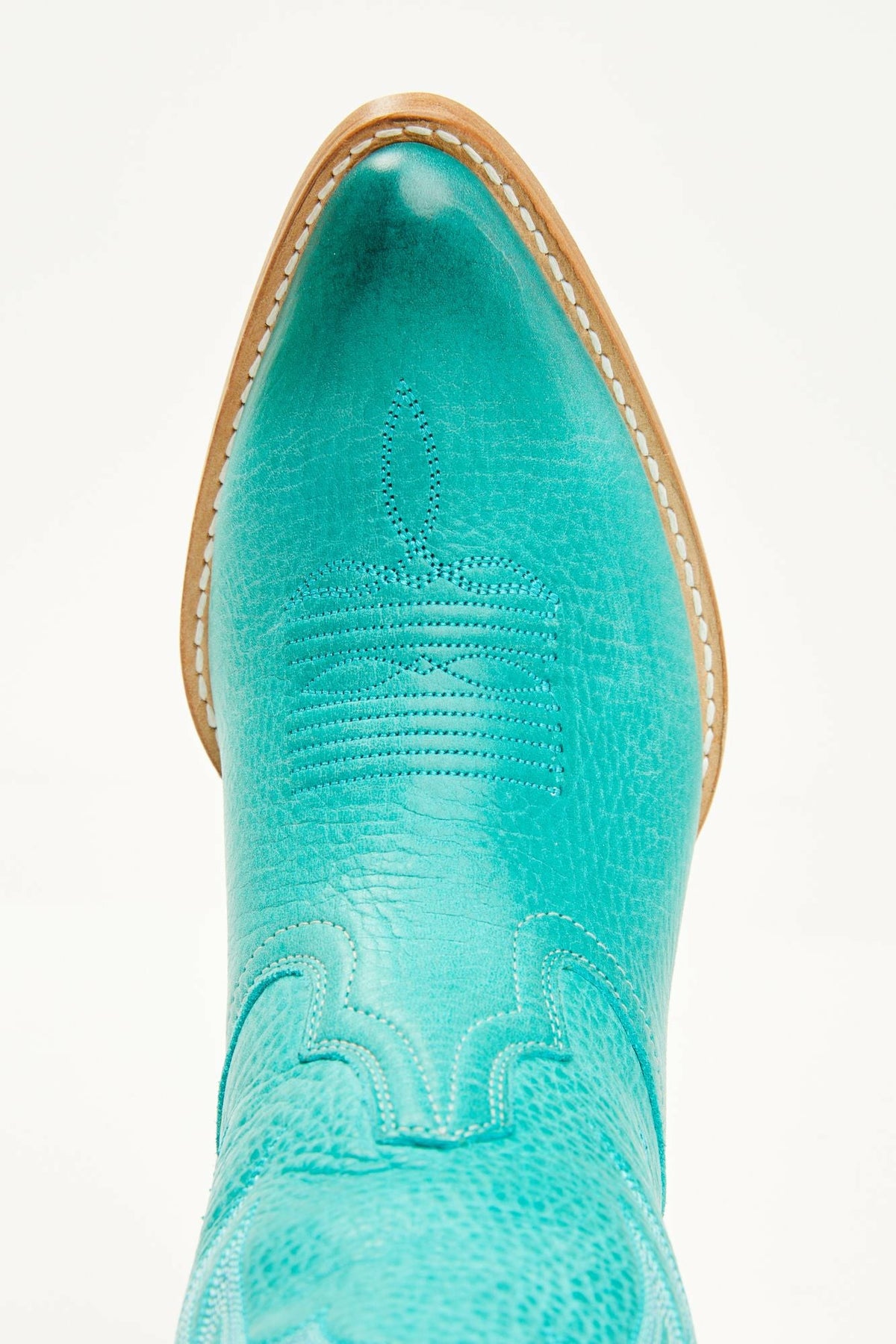 Women Charmed Life Turquoise Leather Western Boots - Round Toe | Idyllwind