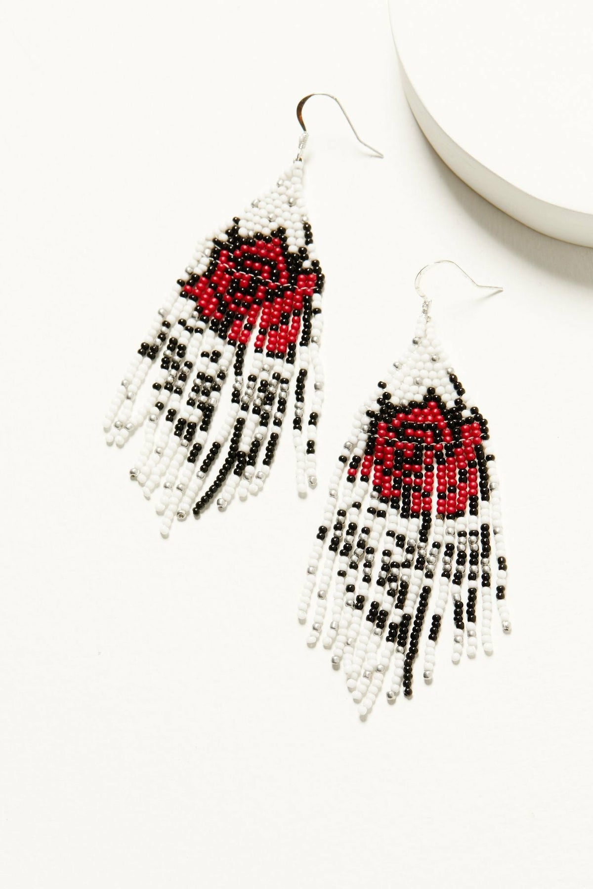 Women Carla Rose Beaded Fringe Earrings | Idyllwind