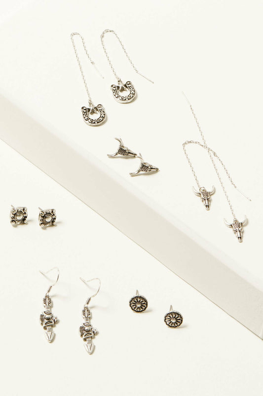 Women Alabama Steerhead Earring Set - 5 Piece | Idyllwind