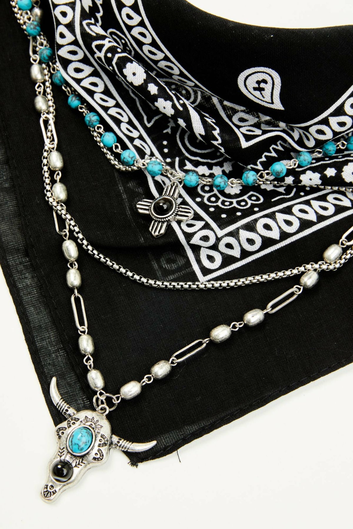 Women Baylee Bandana Layered Necklace | Idyllwind