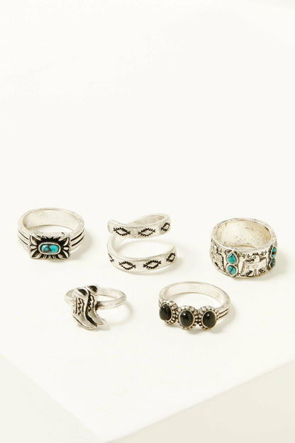 Women Anita Thunderbird Ring Set - 5 Piece | Idyllwind