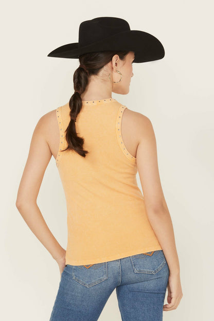 Women Locals Only Graphic Ribbed Tank | Idyllwind
