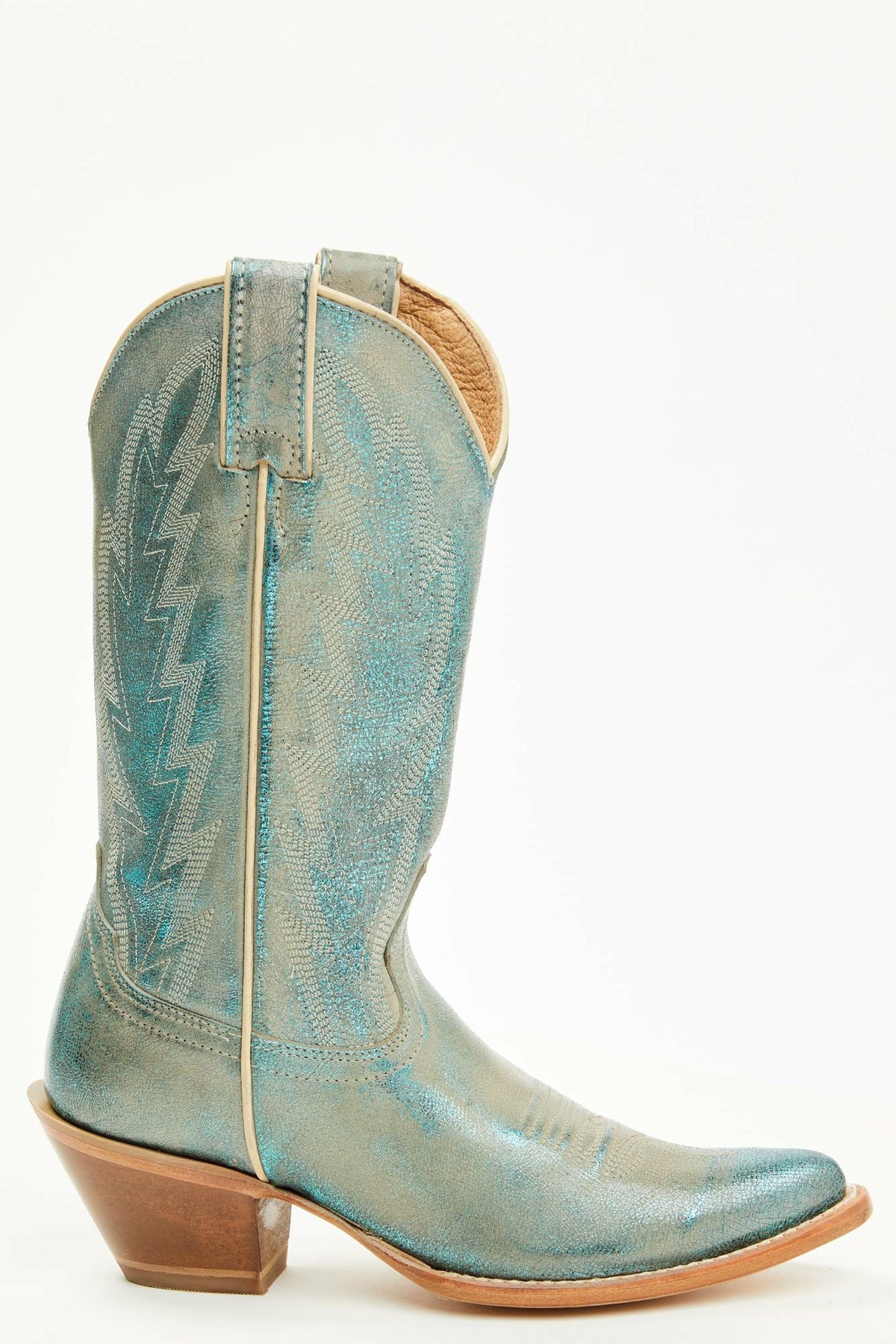 Women Two Step Turquoise Western Boots - Round Toe | Idyllwind
