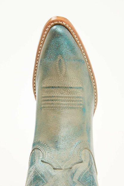 Women Two Step Turquoise Western Boots - Round Toe | Idyllwind