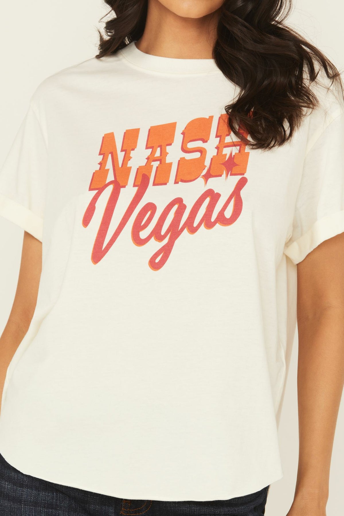 Women Nashvegas Short Sleeve Relaxed Graphic Tee | Idyllwind