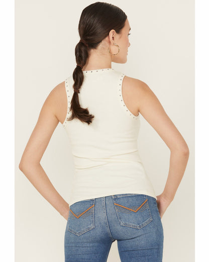 Women Locals Only Graphic Ribbed Tank | Idyllwind