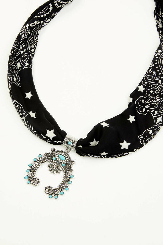 Women Laurinda Squash Blossom Bandana Necklace | Idyllwind