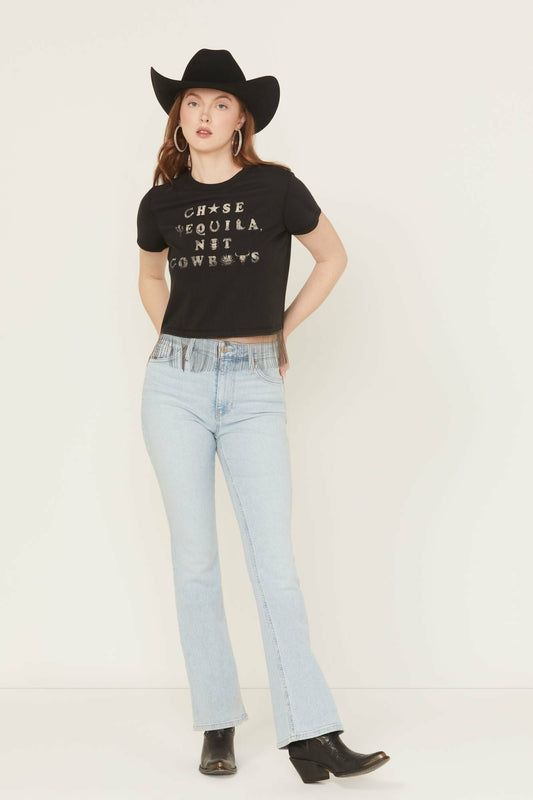 Women Melbourne Light Wash Legend High Rise Bootcut Super Stretch Denim Jeans | Idyllwind