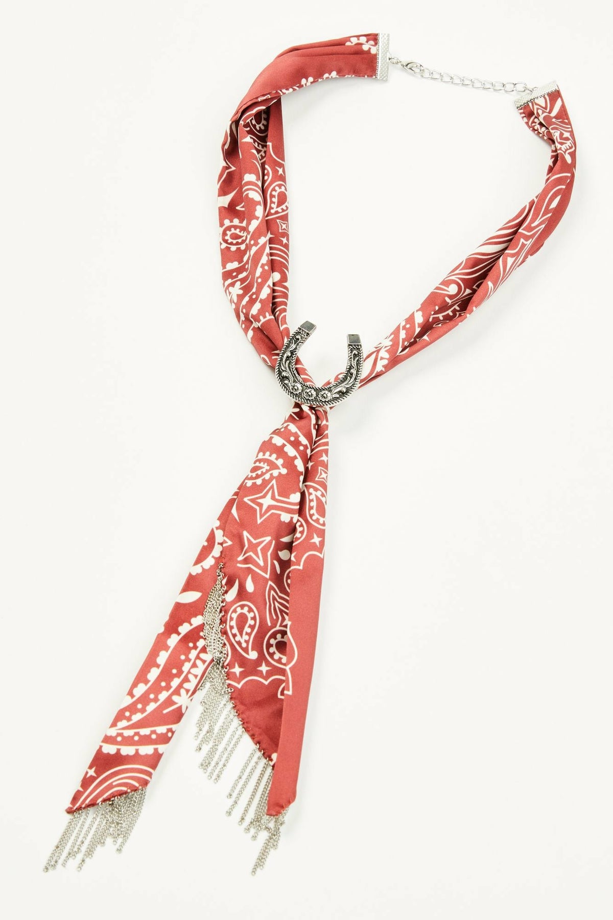 Women Amelia Chain Fringe Bandana Necklace | Idyllwind