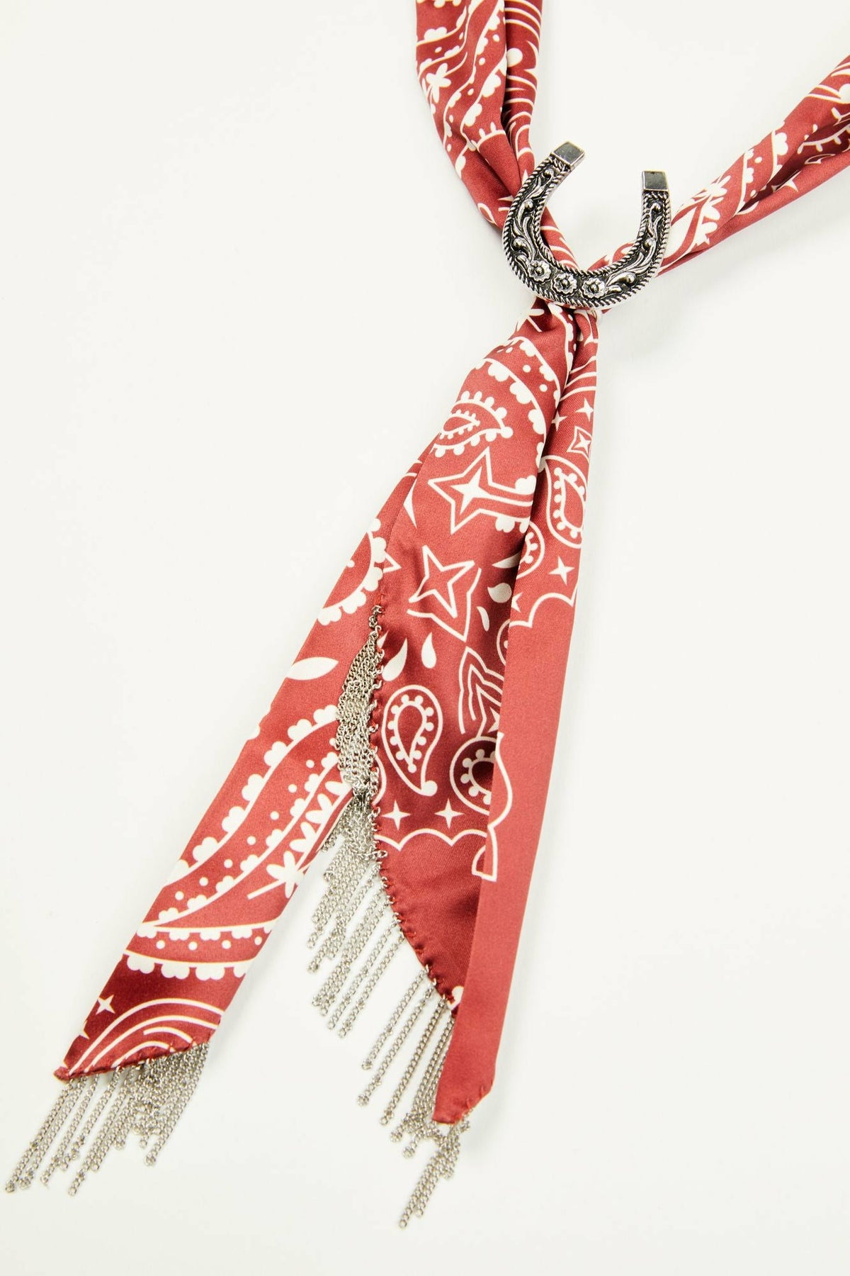 Women Amelia Chain Fringe Bandana Necklace | Idyllwind