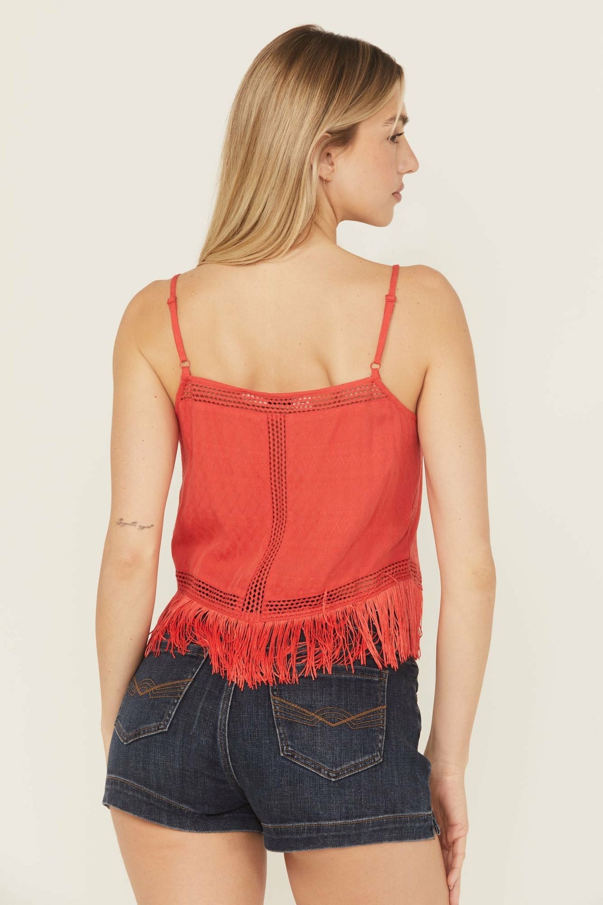 Women Briarwick Jacquard Fringe Sleeveless Tank Top | Idyllwind