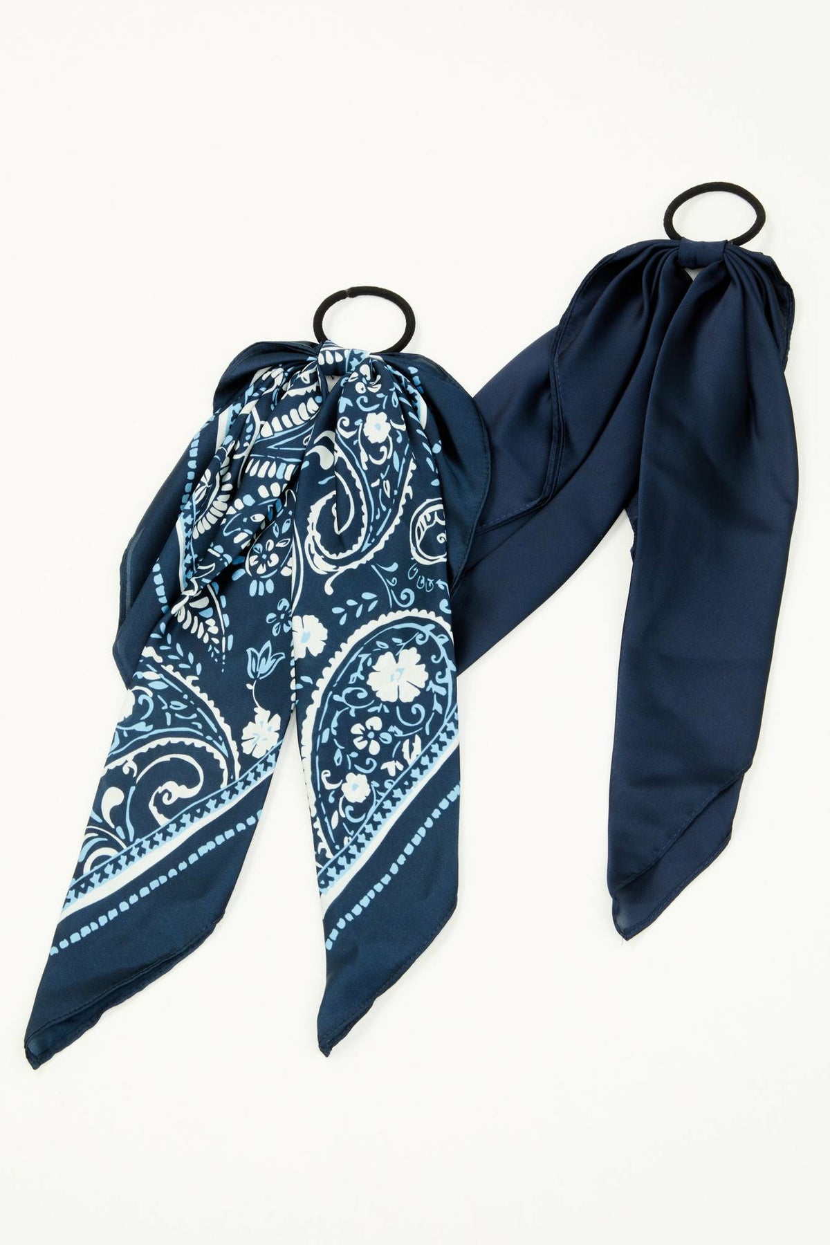 Women Peyton Bandana Print Hair Tie Set - 2 Piece | Idyllwind