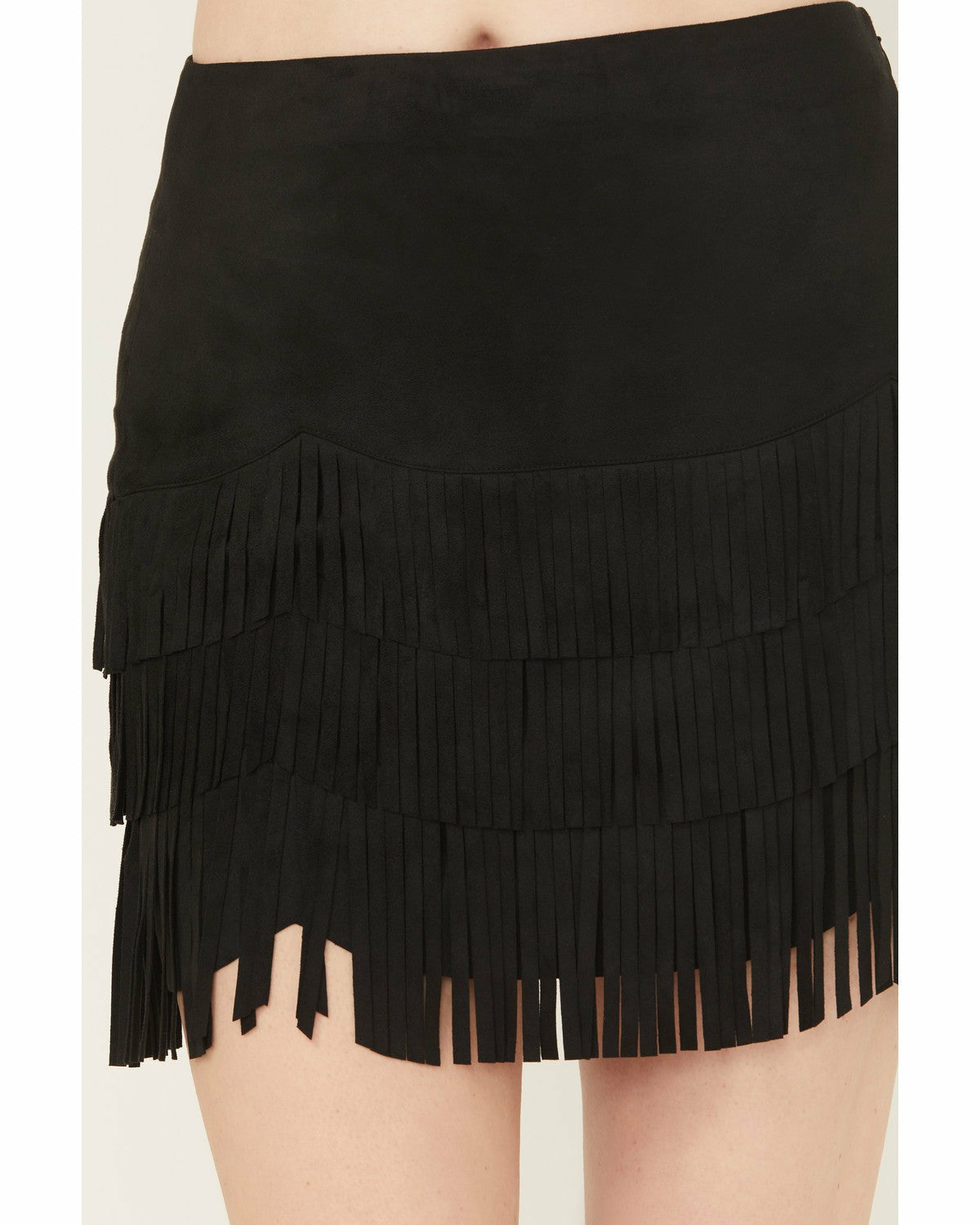 Women Lindale Faux Suede Fringe Mini Skirt | Idyllwind