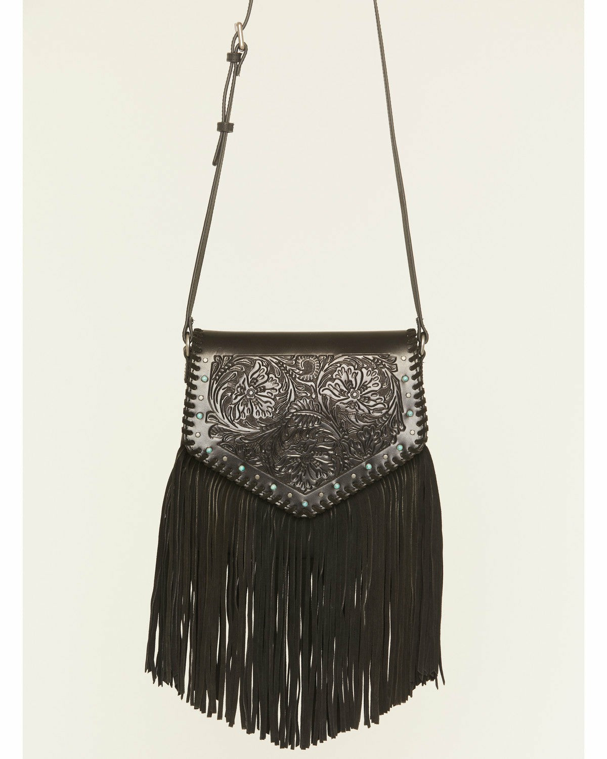 Women Granada Tooled Fringe Crossbody Bag | Idyllwind