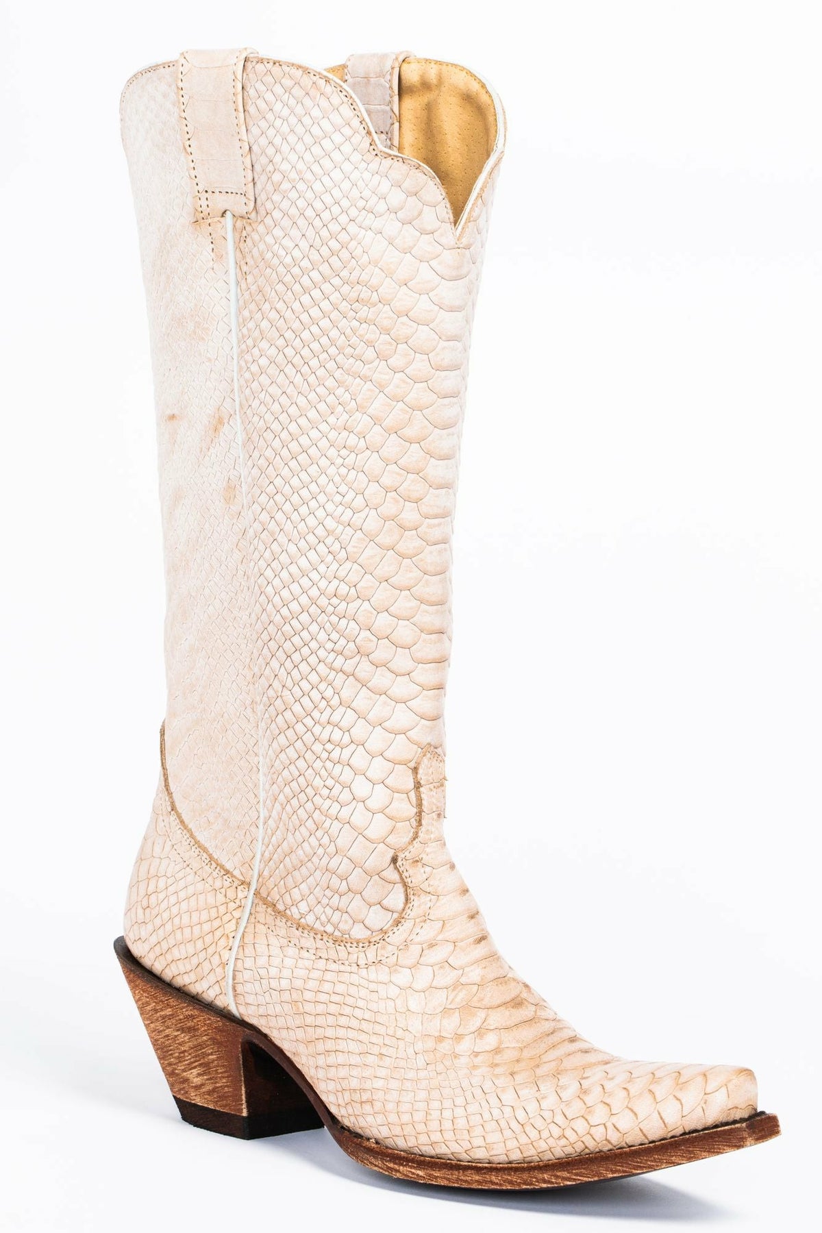 Women Strut White Western Boots - Snip Toe | Idyllwind