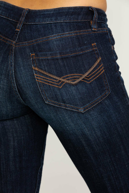 Women Dark Wash Whiskey Debbie Bootcut Jeans | Idyllwind
