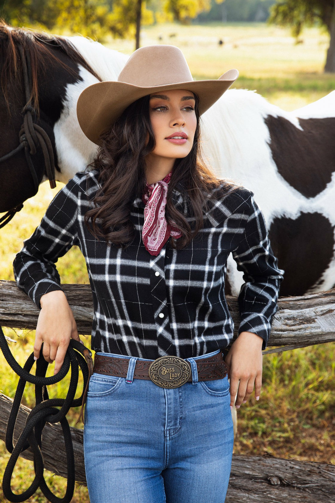 Women She's The Boss Belt | Idyllwind