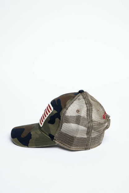 Women Star Spangled Camo Baseball Hat | Idyllwind
