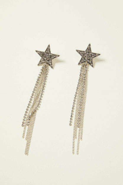 Women Shooting Star Fringe Earrings | Idyllwind