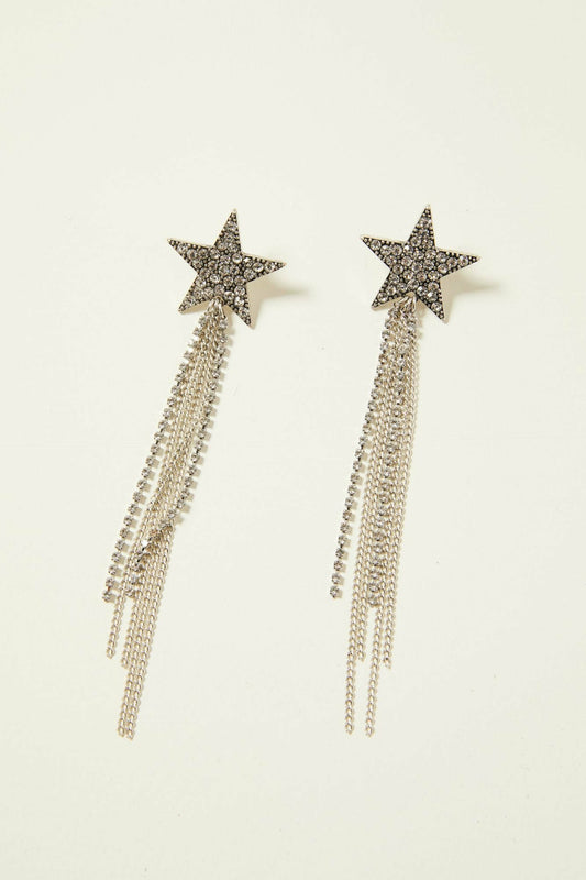 Women Shooting Star Fringe Earrings | Idyllwind