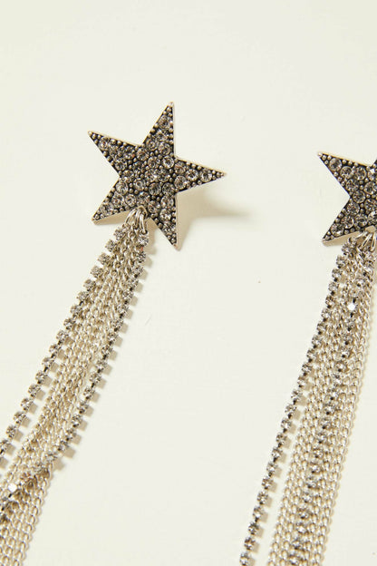 Women Shooting Star Fringe Earrings | Idyllwind