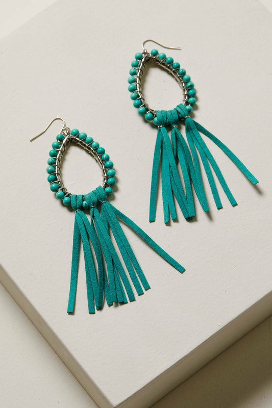 Women Move Like Me Fringe Earrings | Idyllwind