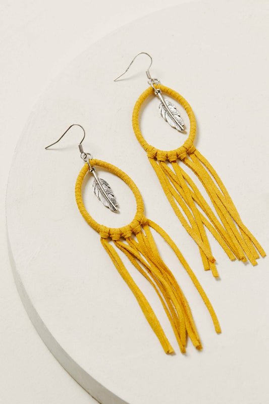 Women Twist & Turn Tassel Earrings | Idyllwind