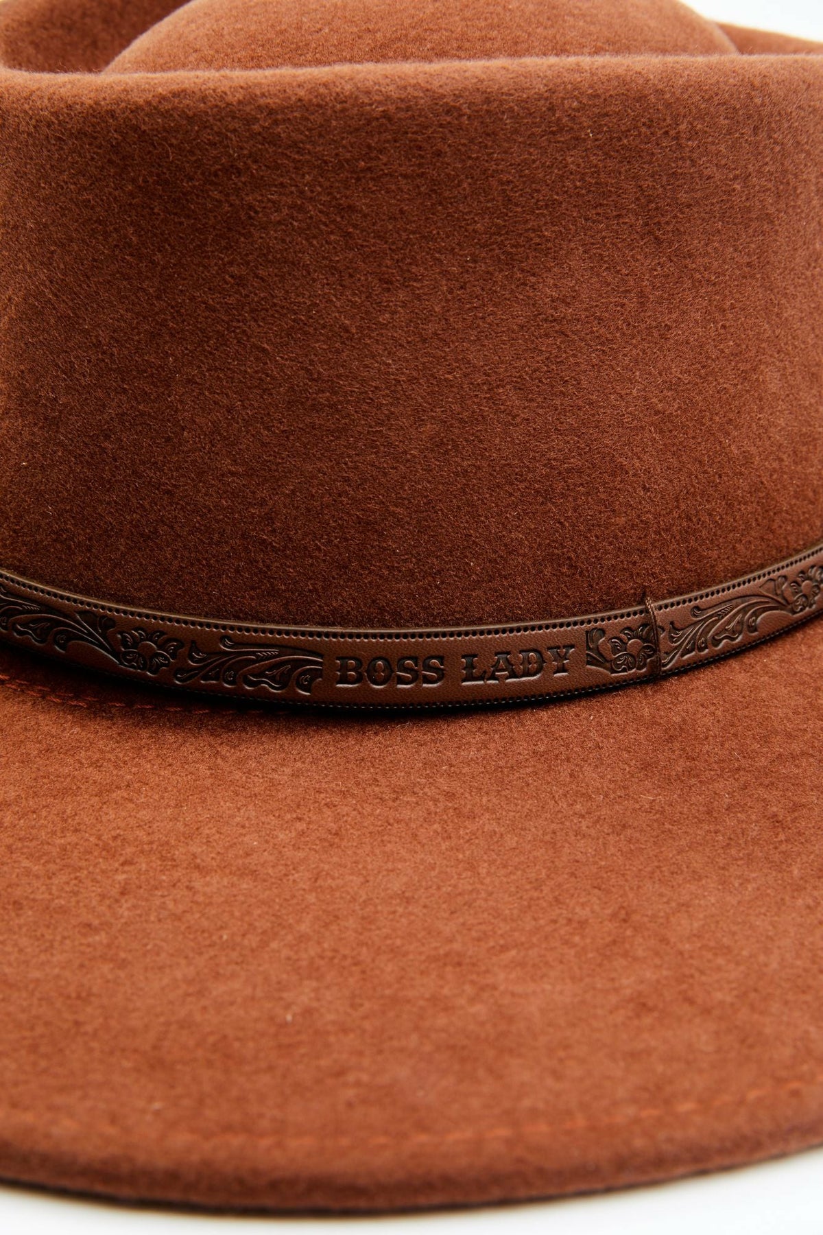 Women She's A Boss Lady Wool Felt Western Hat | Idyllwind