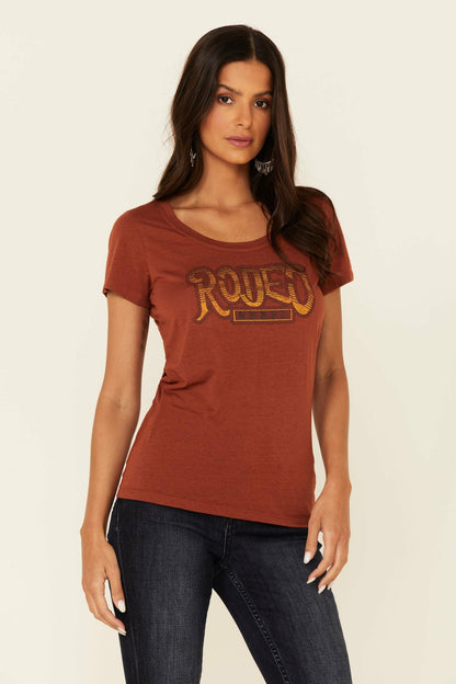 Women Rodeo Rebel Graphic Short Sleeve Trustie Tee | Idyllwind