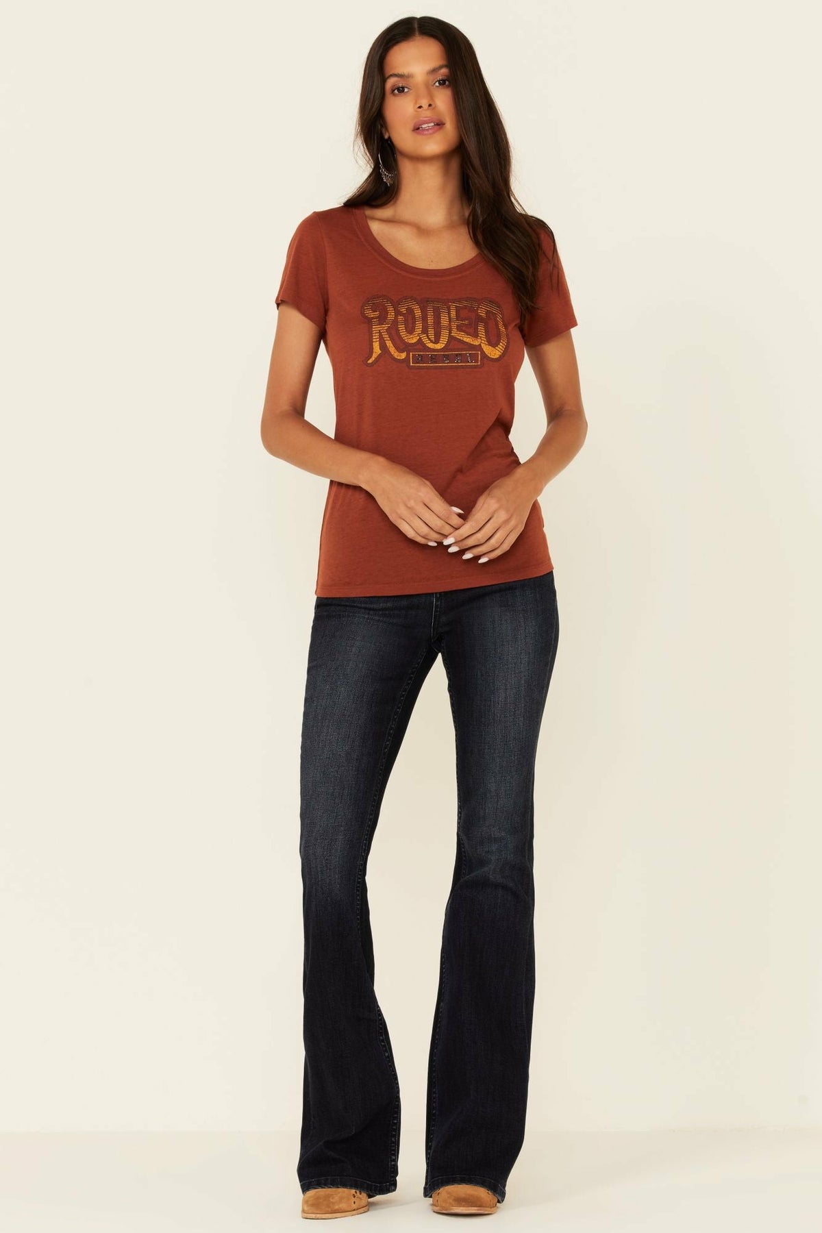 Women Rodeo Rebel Graphic Short Sleeve Trustie Tee | Idyllwind