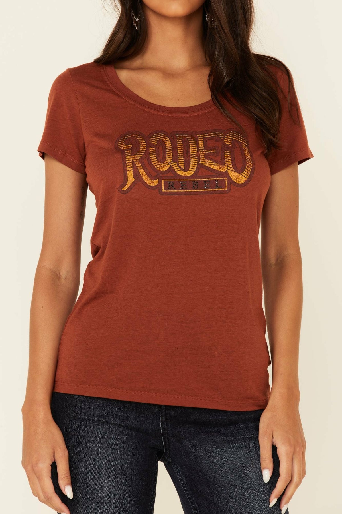 Women Rodeo Rebel Graphic Short Sleeve Trustie Tee | Idyllwind