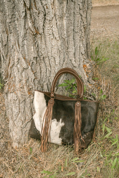 Women Cow Are You Handbag | Idyllwind