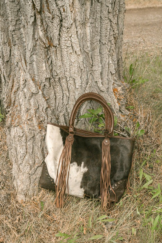Women Cow Are You Handbag | Idyllwind