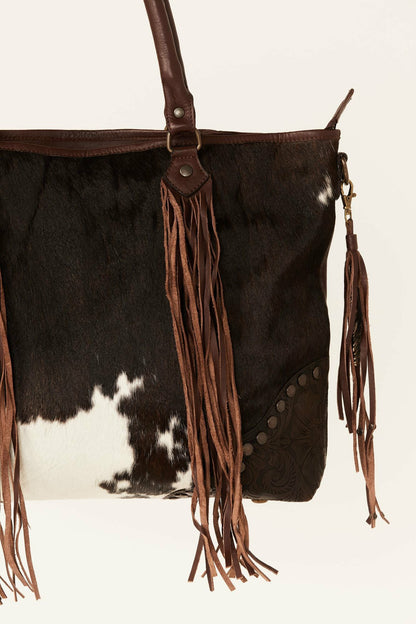 Women Cow Are You Handbag | Idyllwind