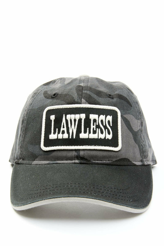 Women Lawless Patch Camo Print Baseball Hat | Idyllwind