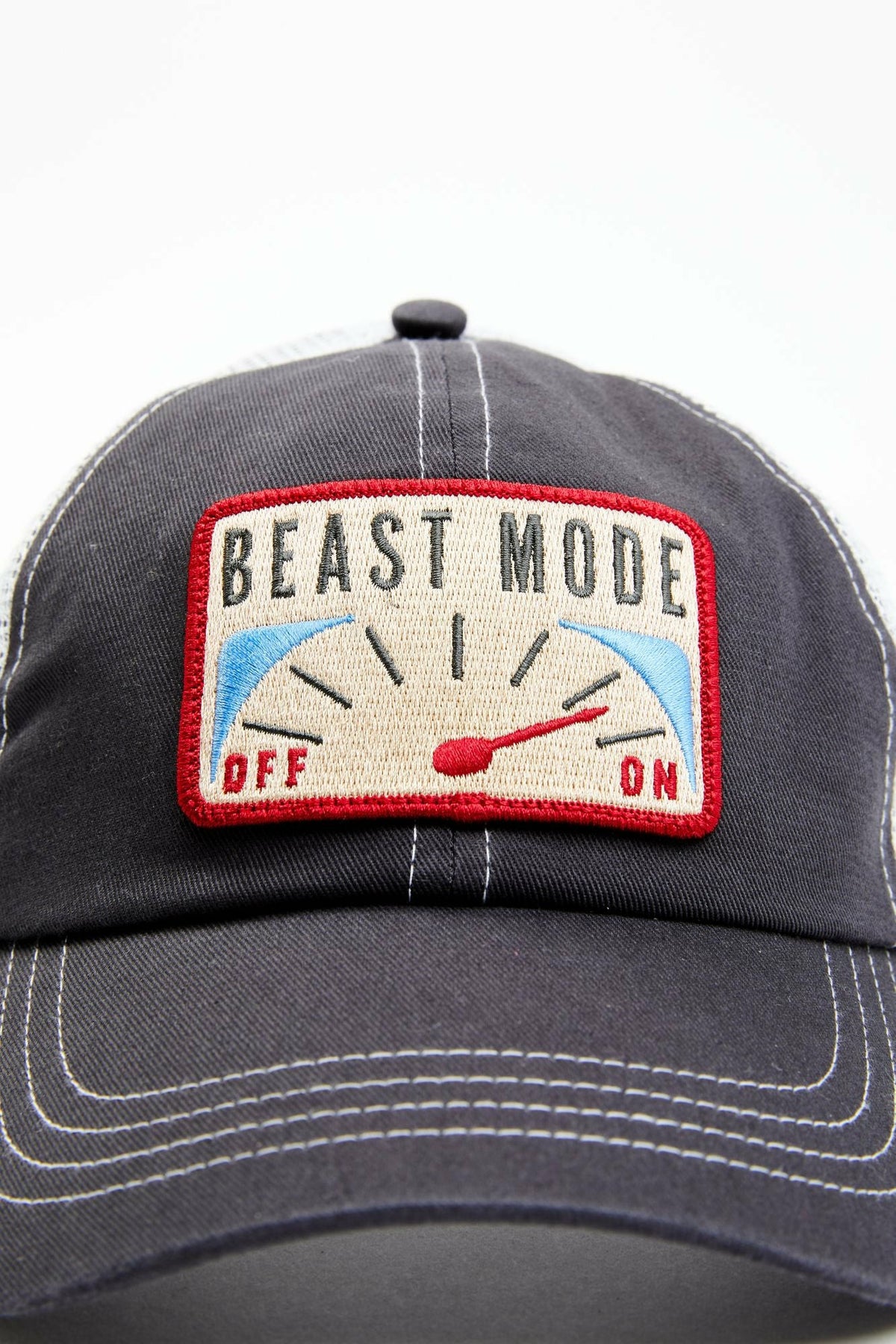 Women Grey Beast Mode Mesh-Back Baseball Hat | Idyllwind
