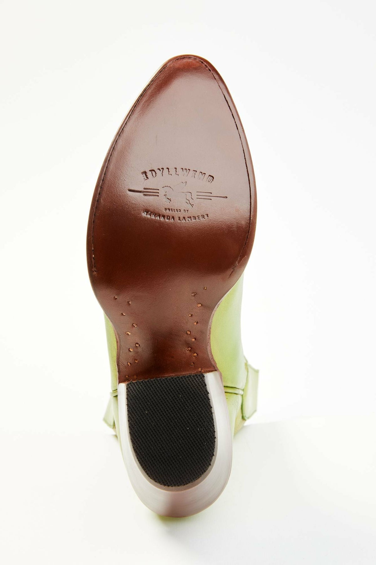 Women Envy Metallic Green Fashion Leather Western Booties - Round Toe | Idyllwind