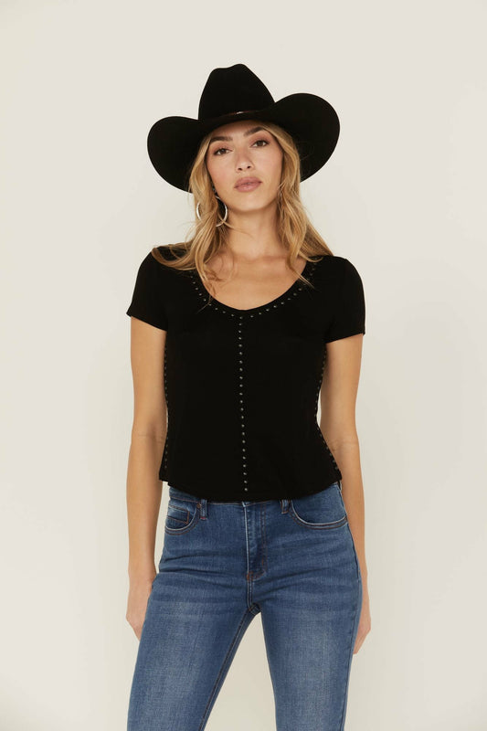 Women Honky Tonk Studded Top | Idyllwind