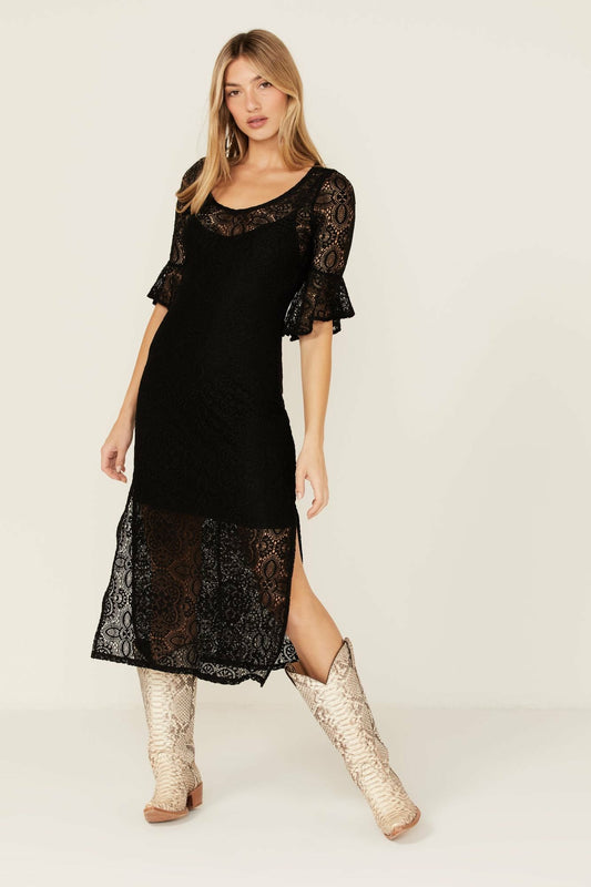 Women Firefly Road Lace Maxi Dress | Idyllwind