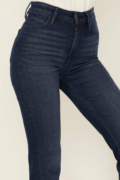 Women Dark Wash De Soto High Risin Rebel Bootcut Jeans | Idyllwind