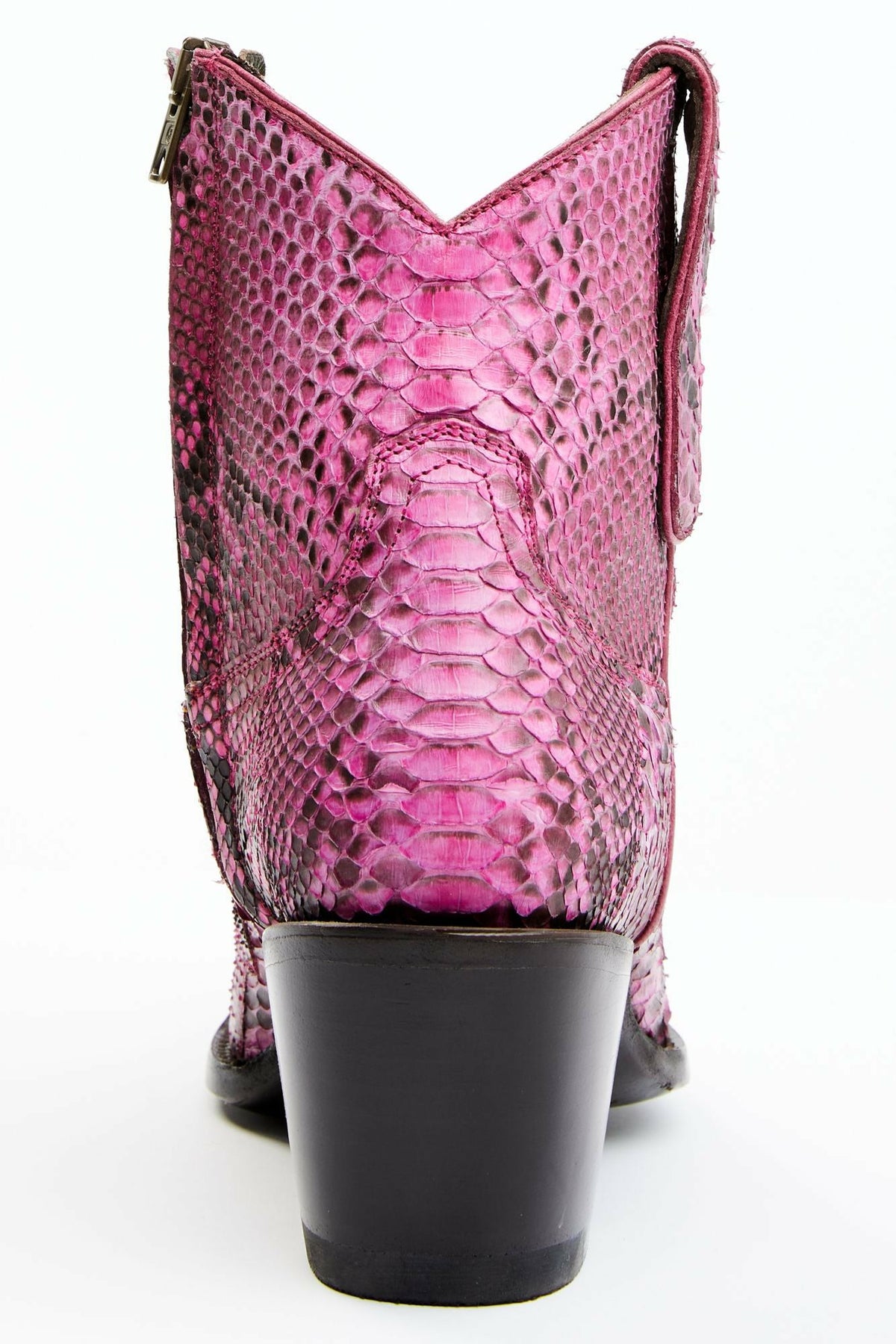 Women Exotic Python Western Bootie - Round Toe | Idyllwind