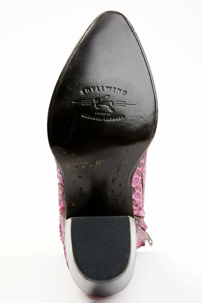 Women Exotic Python Western Bootie - Round Toe | Idyllwind